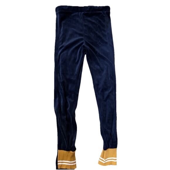 Sovereign Code Girls Navy Blue Joggers/Gold Trim Size 10 - Picture 1 of 7